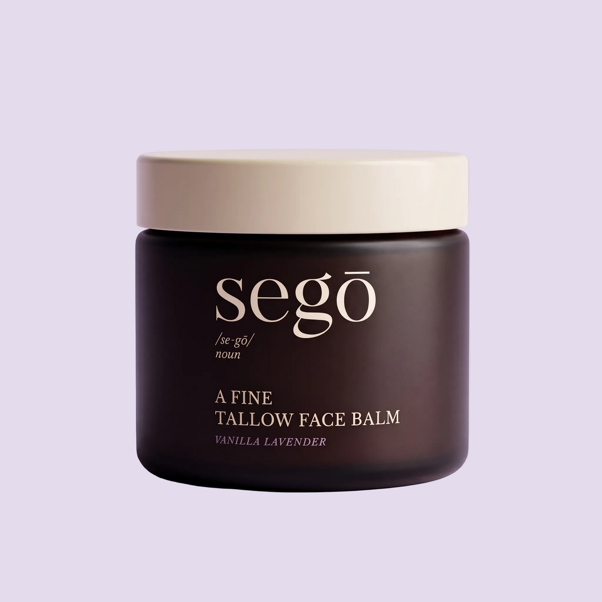 Tallow Face Balm (Vanilla Lavender)