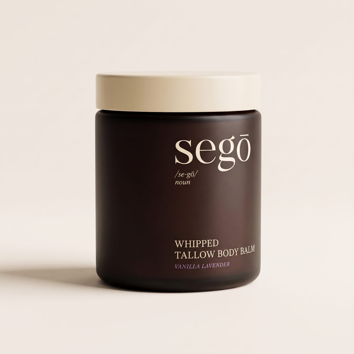 Whipped Tallow Body Balm (Vanilla Lavender)