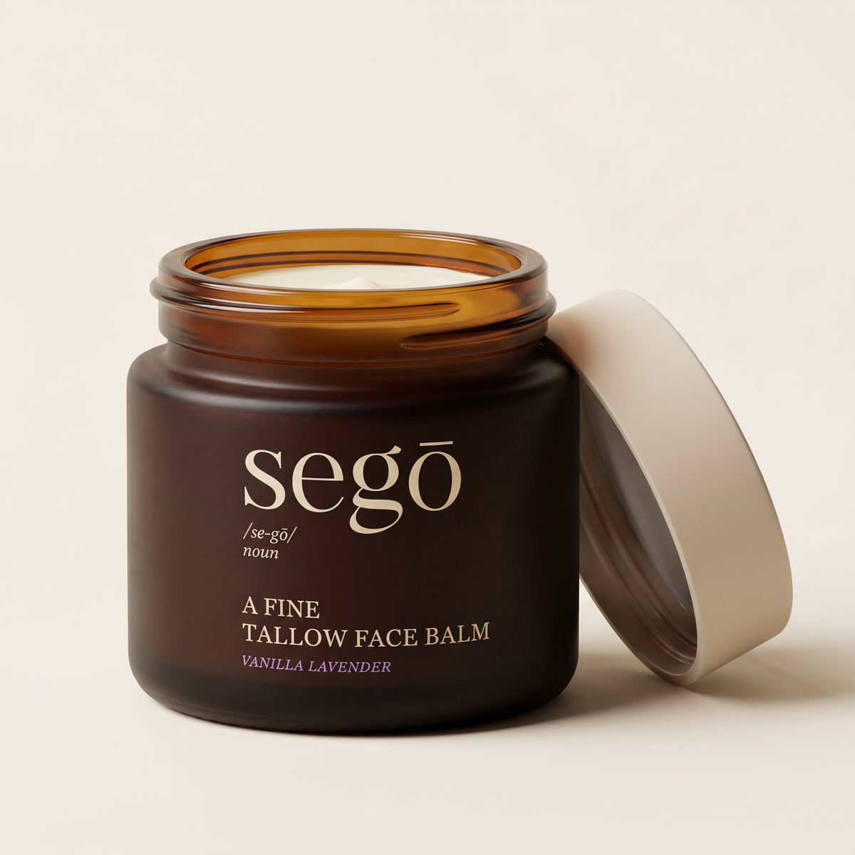 Tallow Face Balm (Vanilla Lavender)